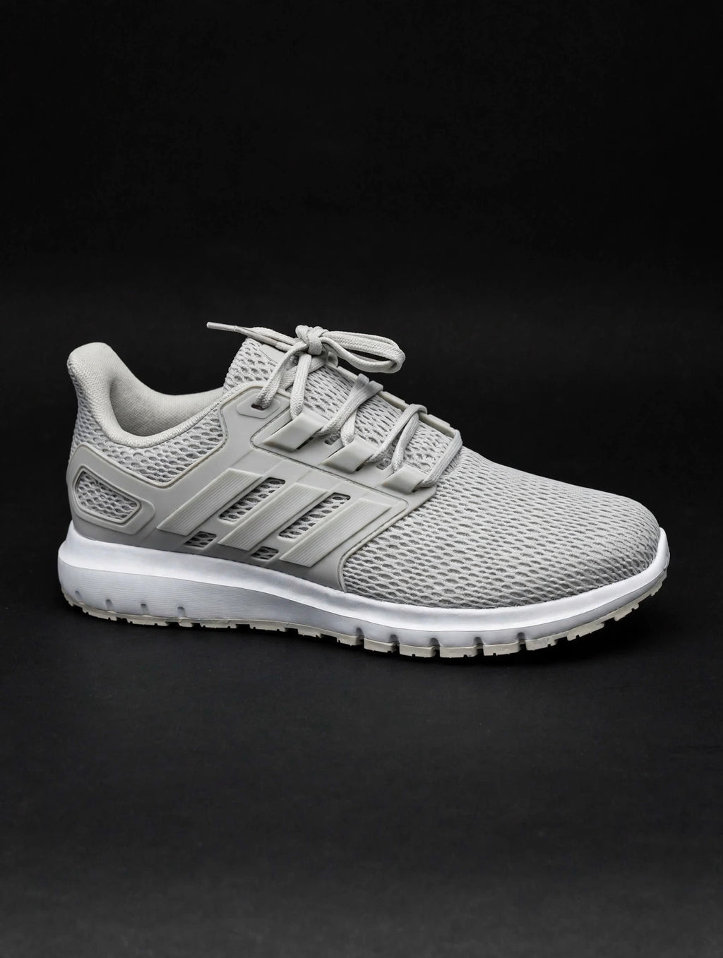 adidas Ultimashow Running Shoes — Grey/White — Women's 9.5