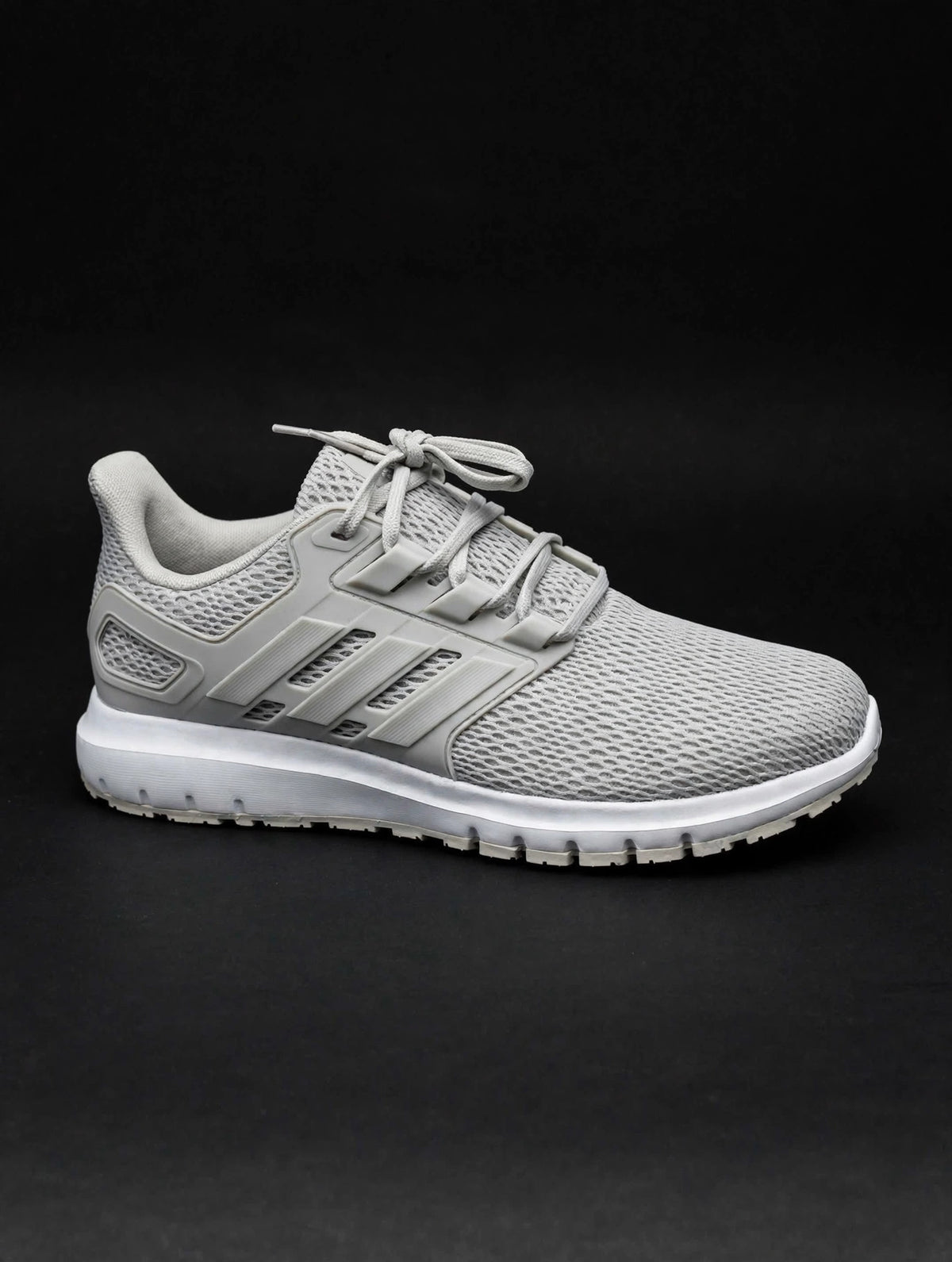 adidas Ultimashow Running Shoes — Grey/White — Women's 9.5