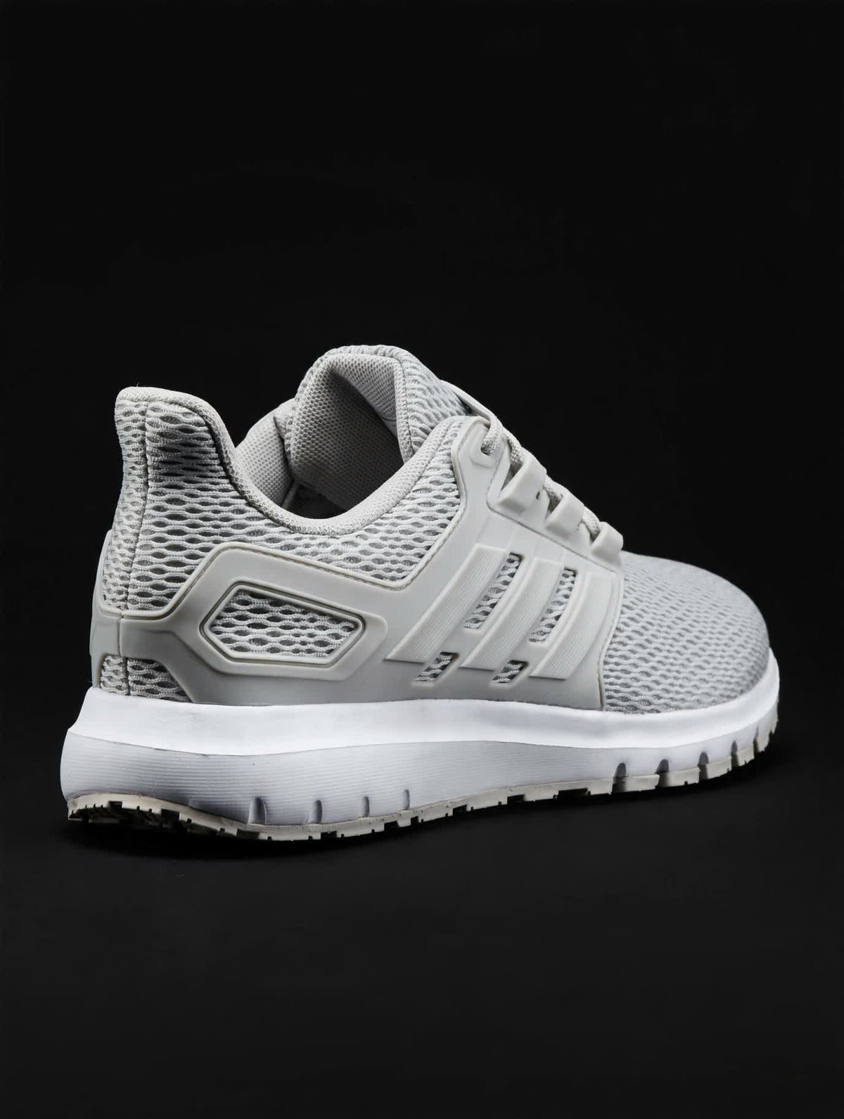adidas Ultimashow Running Shoes — Grey/White — Men's 9.5 - view 3