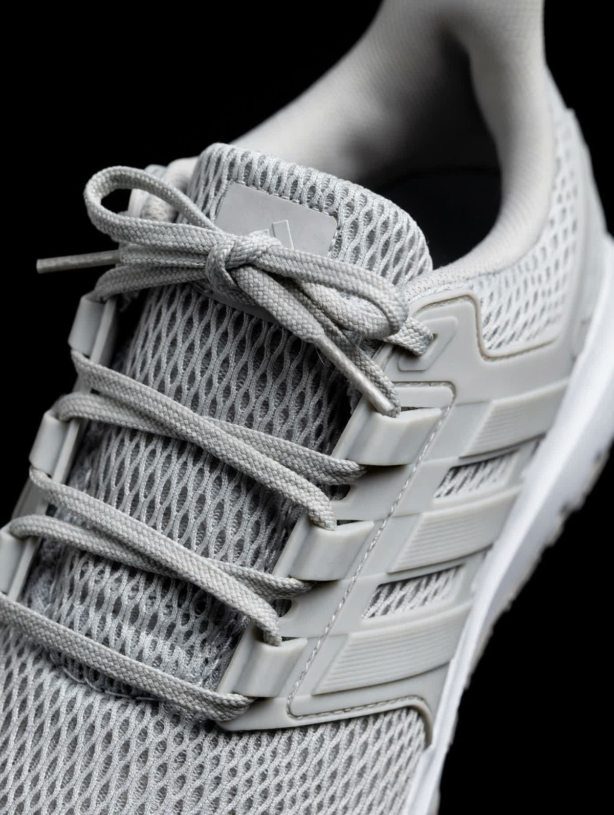 adidas Ultimashow Running Shoes — Grey/White — Men's 9.5 - view 5