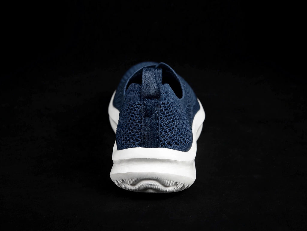 Clarks Cloudsteppers "Solevana Knit" — Navy — Women's 8W