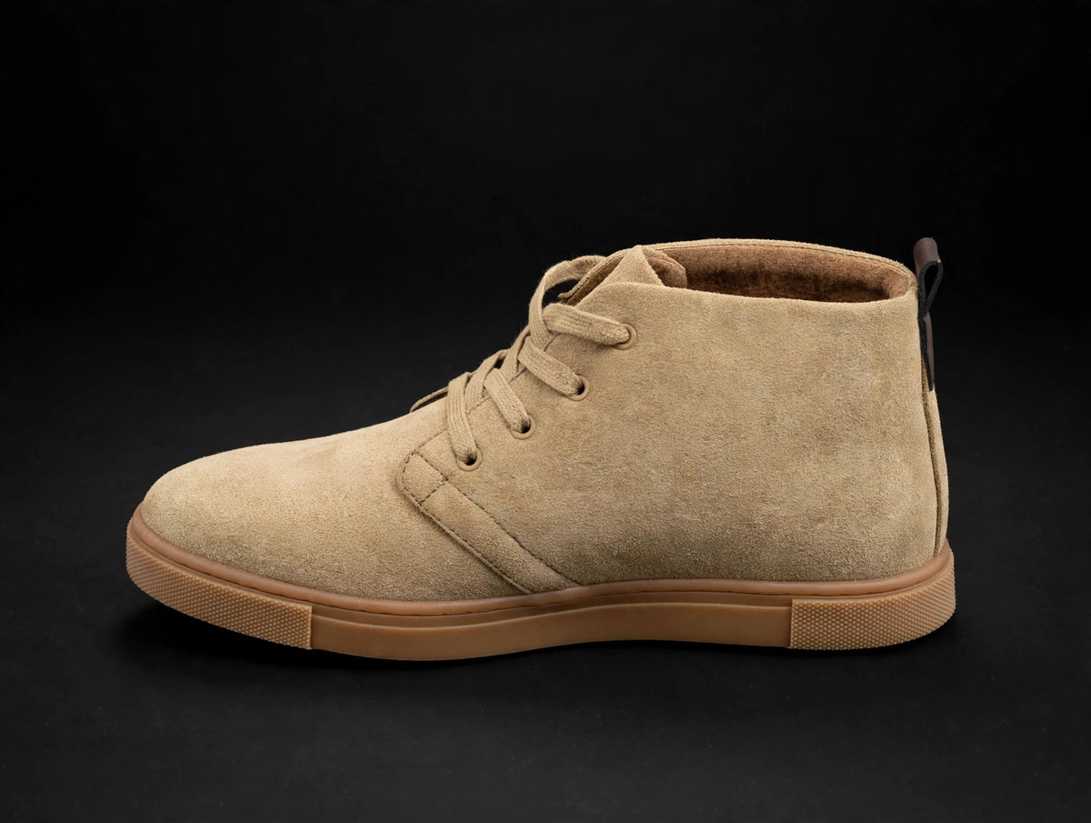 Cushionaire Colby Chukka Sneaker Boot — Tan — Men's 11M