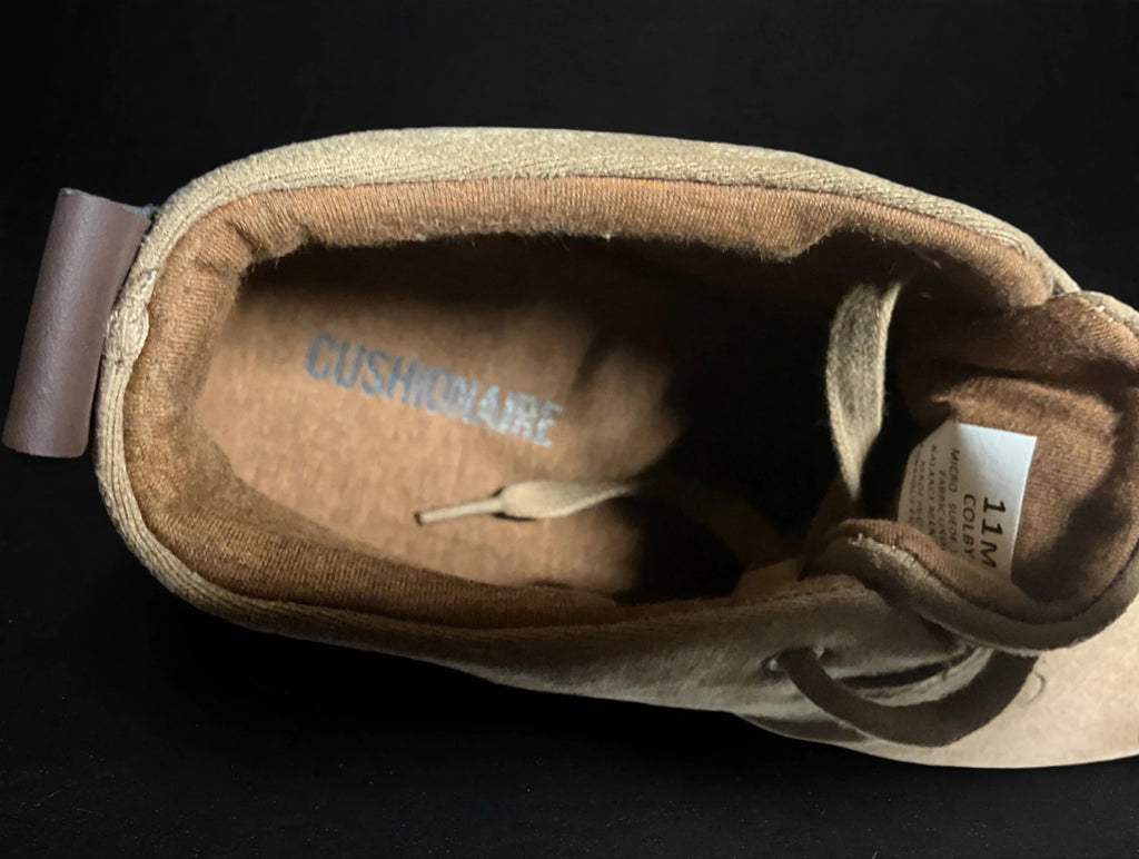 Cushionaire Colby Chukka Sneaker Boot — Tan — Men's 11M