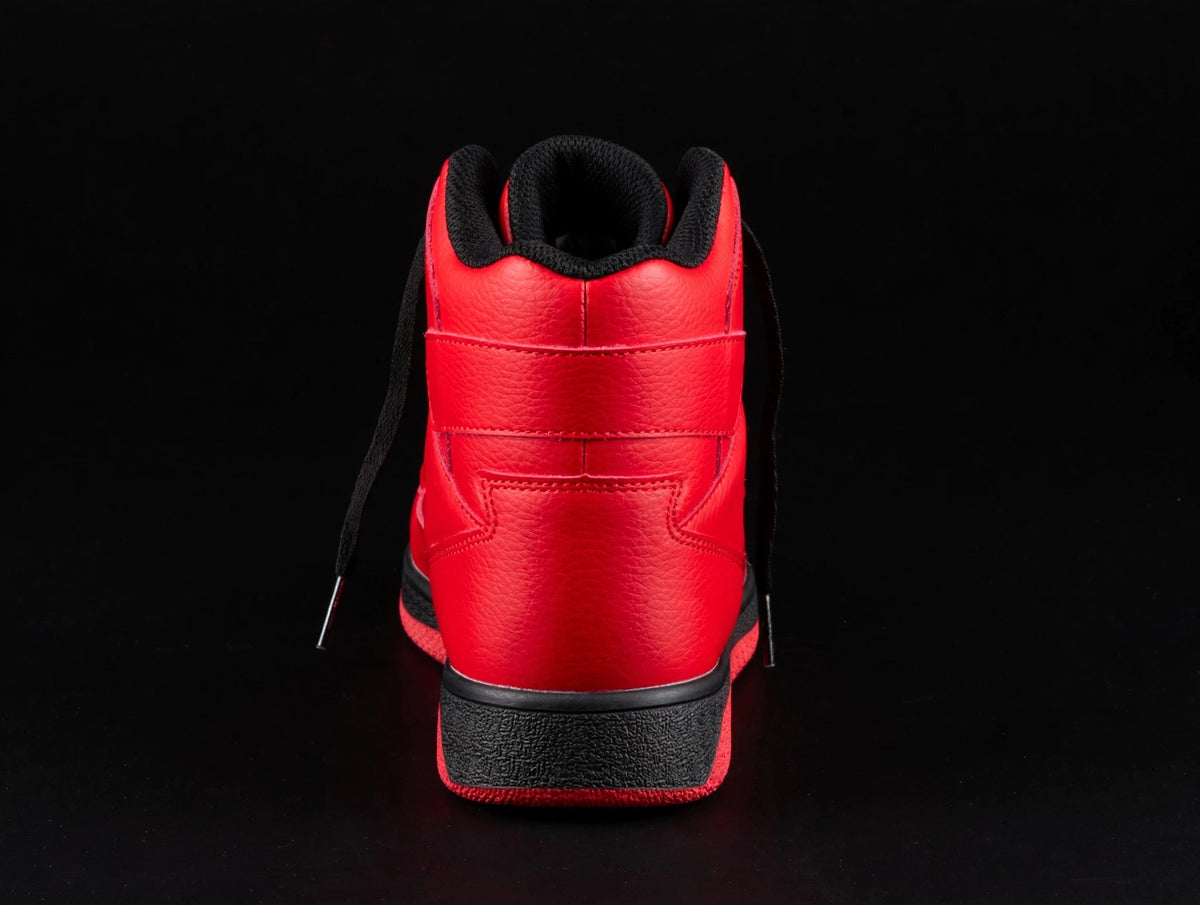 Ewing Athletics 33 Hi Orion Rebound red 1RBE004-602 — heel view