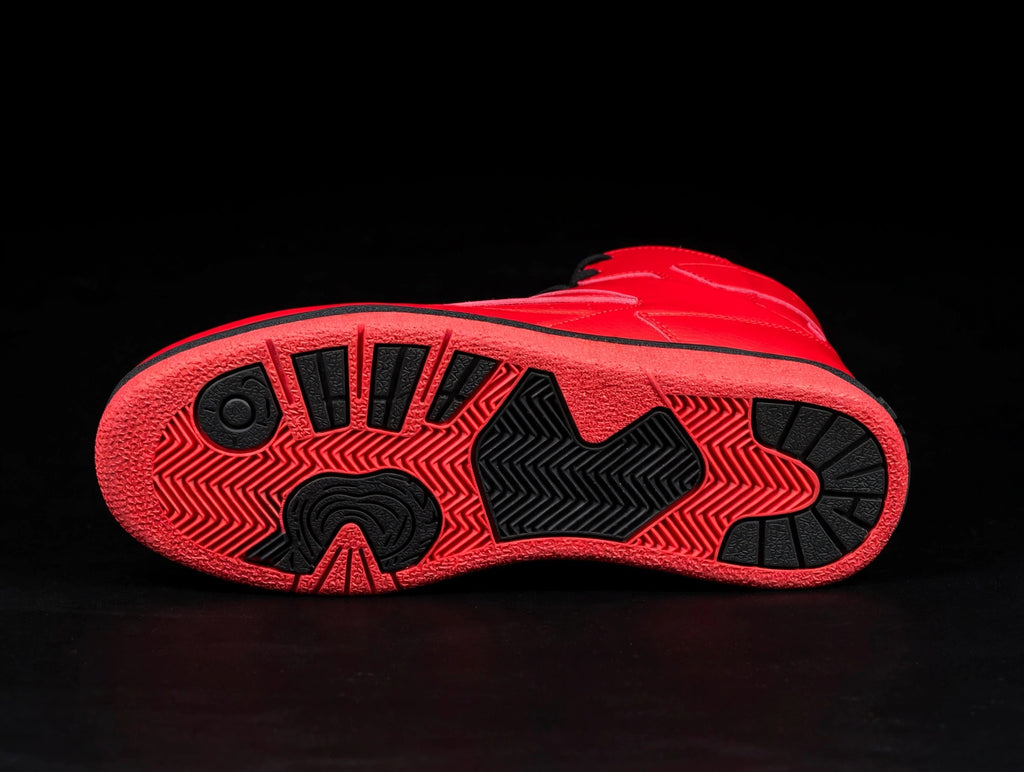 Ewing Athletics 33 Hi Orion Rebound red 1RBE004-602 — outsole view