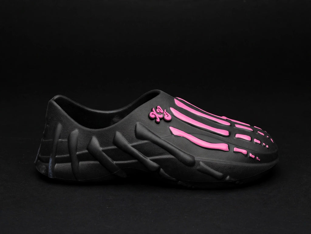 Gnarcotic Skelly Runner "Black & Pink" — Men's 12