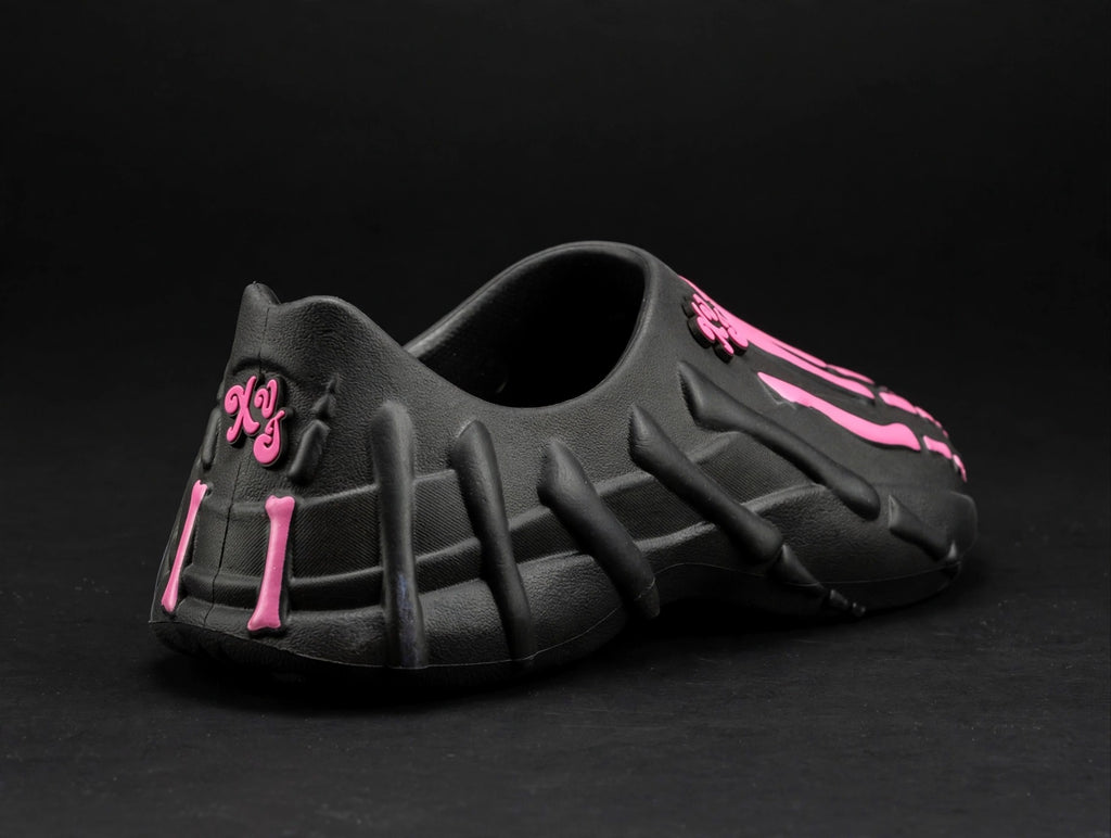 Gnarcotic Skelly Runner "Black & Pink" — Men's 12