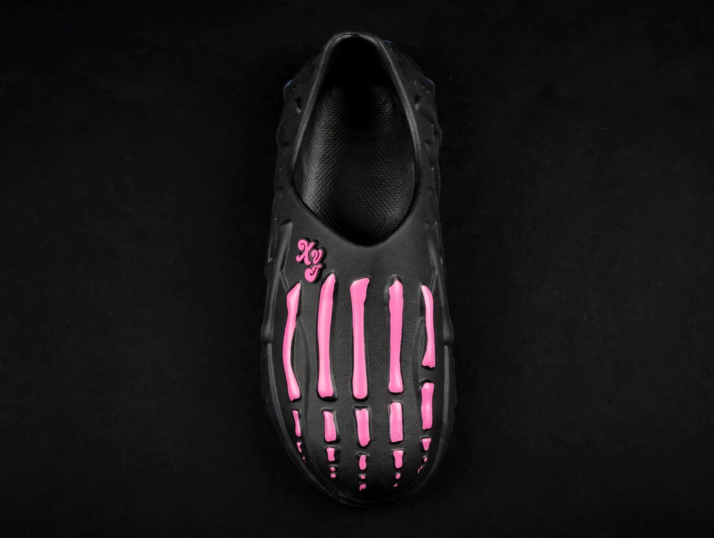 Gnarcotic Skelly Runner "Black & Pink" — Men's 12