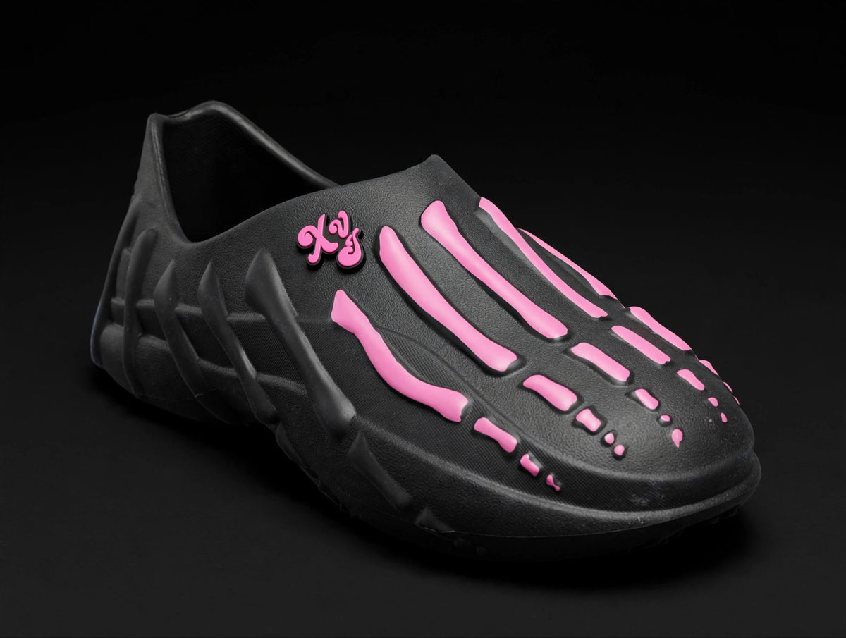 Gnarcotic Skelly Runner "Black & Pink" — Men's 12