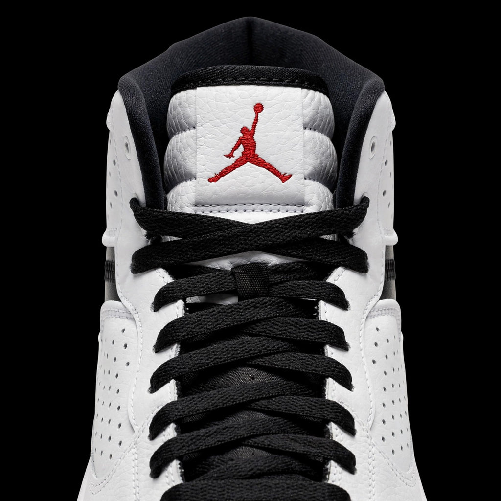 Jordan Access "White / Gym Red-Black" — AR3762-101 — Men's 11 / 12