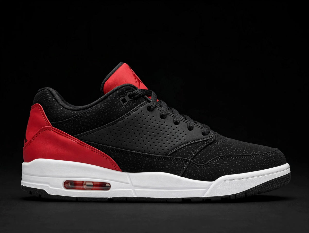 Jordan Maxin 200 Black Gym Red CD6107-016 — side profile