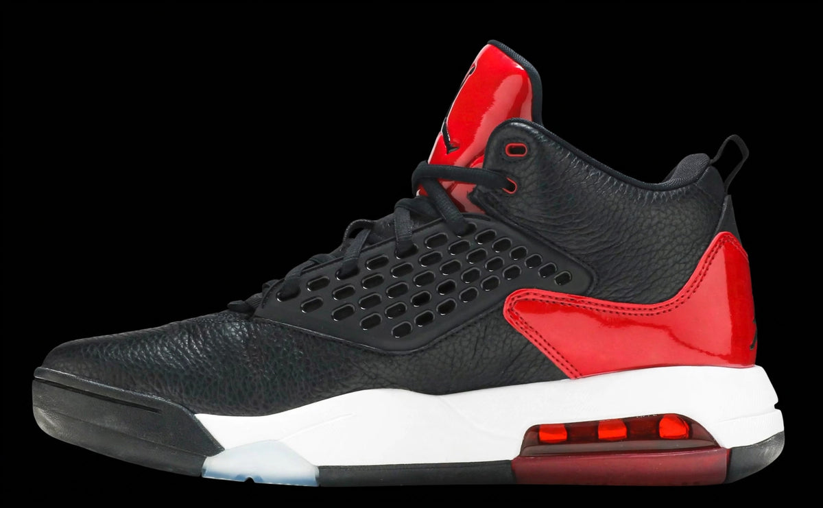 Jordan Maxin 200 Black Gym Red CD6107-016 — opposite side profile