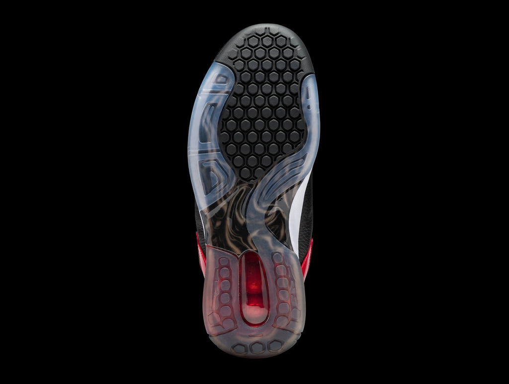 Jordan Maxin 200 Black Gym Red CD6107-016 — outsole view
