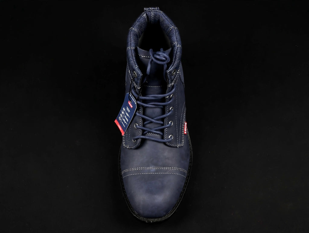 Levi's Cap-Toe Boot "Navy" — 51837109U — Men's 13