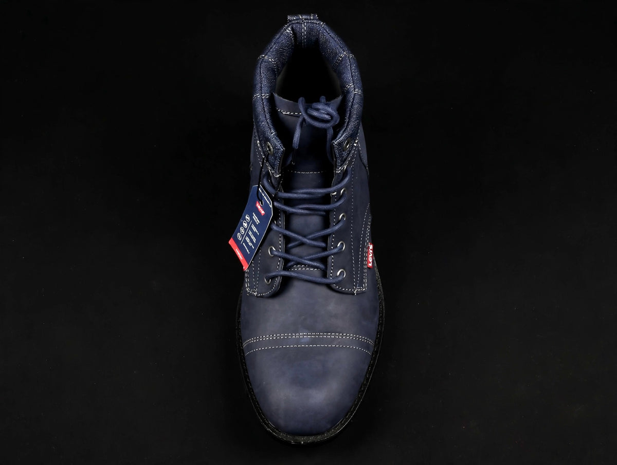 Levi's Cap-Toe Boot "Navy" — 51837109U — Men's 13