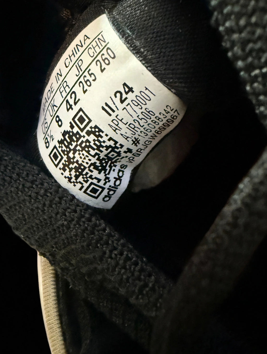 adidas Harden Vol. 9 "Cyber Metallic" — Men's US 8.5 (JR2506)