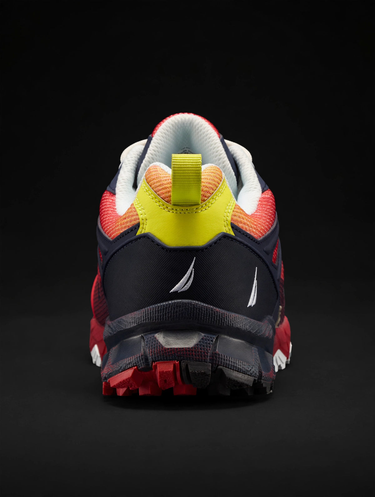Nautica Mesa Trail Shoe "Red / Navy / Yellow" — Men's 8
