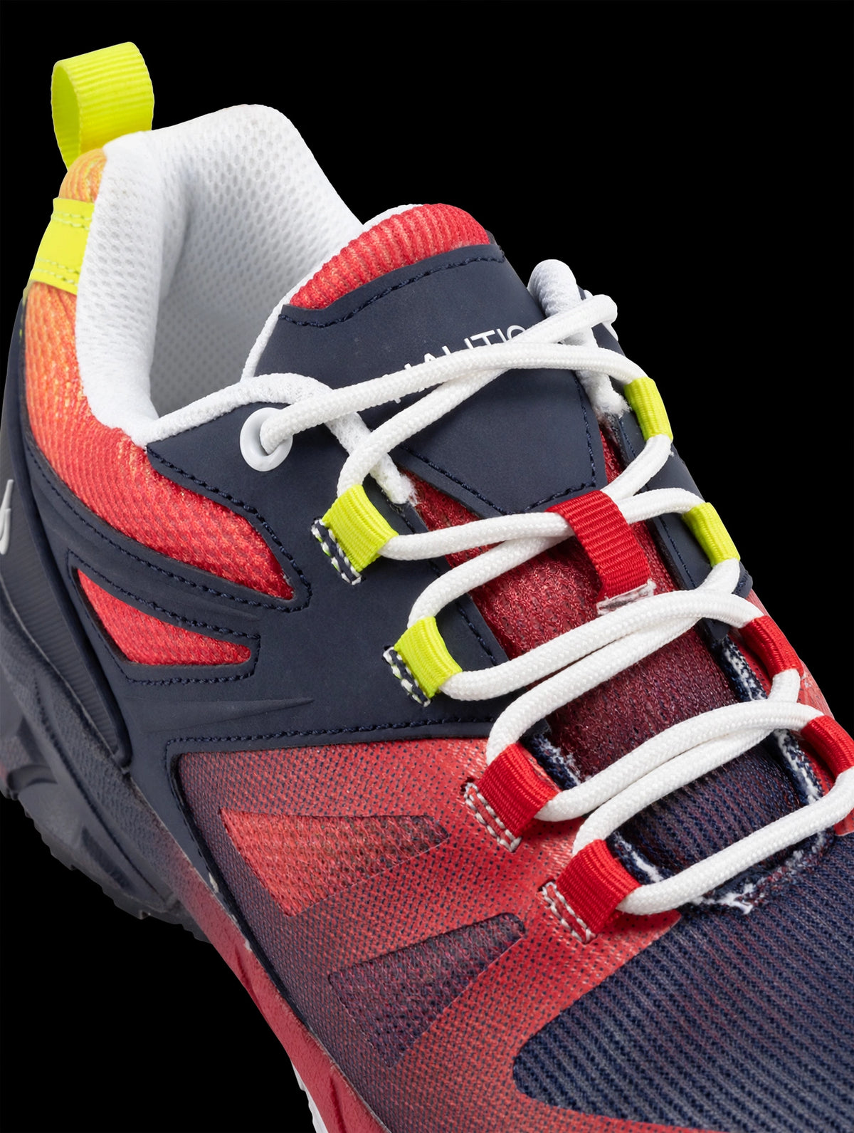 Nautica Mesa Trail Shoe "Red / Navy / Yellow" — Men's 8