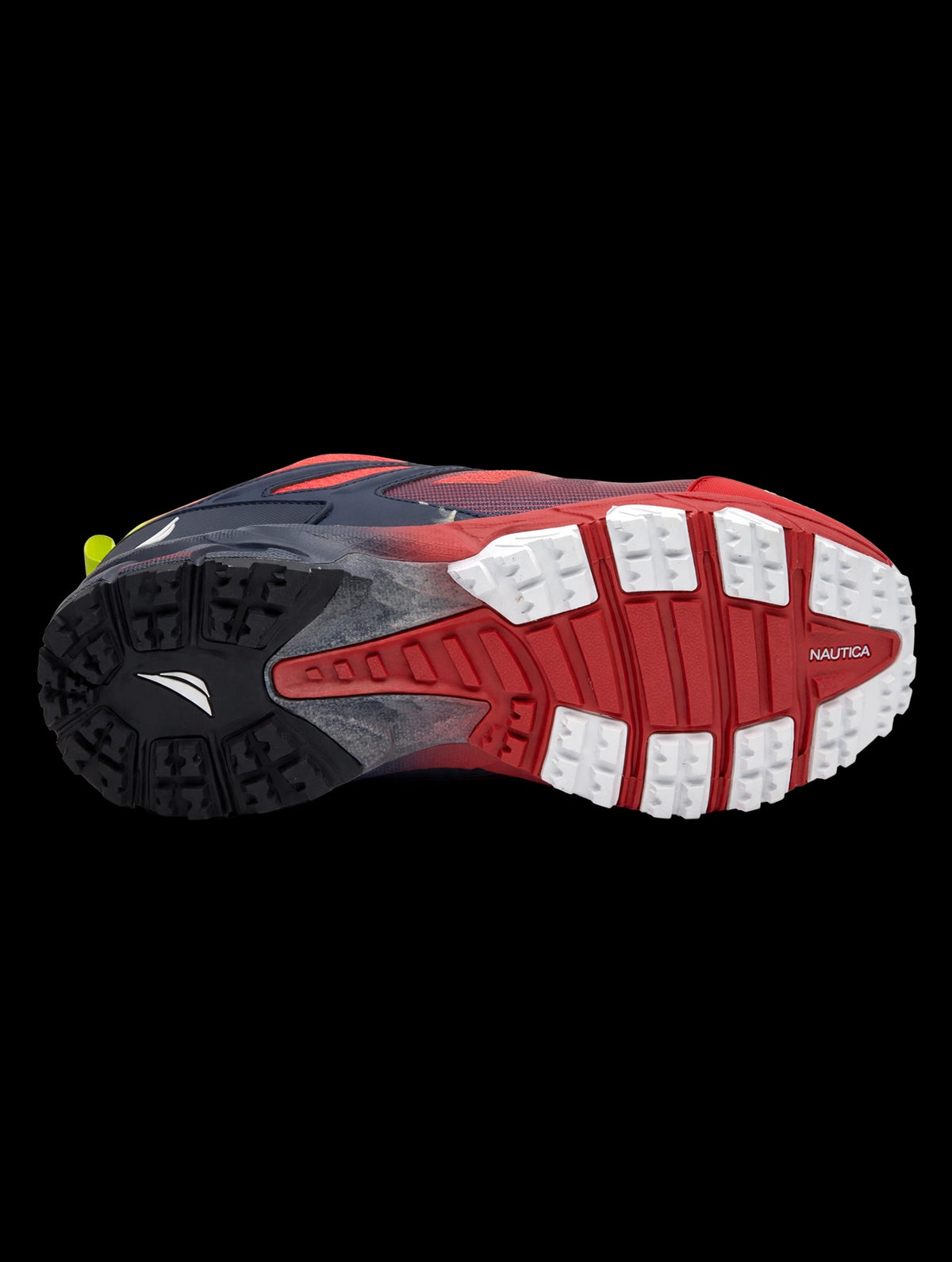 Nautica Mesa Trail Shoe "Red / Navy / Yellow" — Men's 8