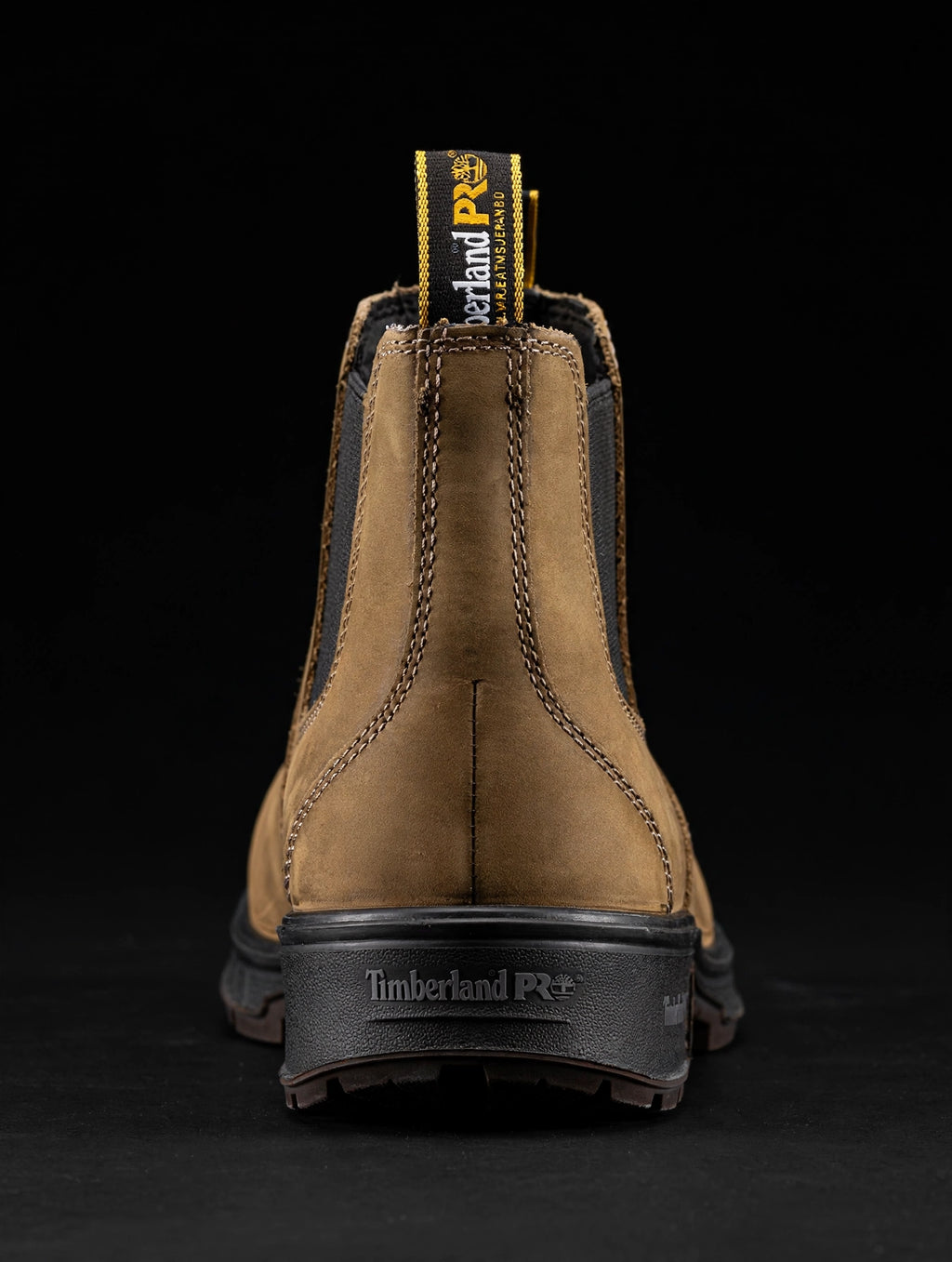 Timberland PRO Nashoba Composite-Toe Chelsea Work Boot — Brown — Men's 8.5 (A2CFX)