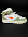 Nike Air Force 1 Mid QS 'Jewel Oil Green' — DQ3505-100 — Men's US 11.5