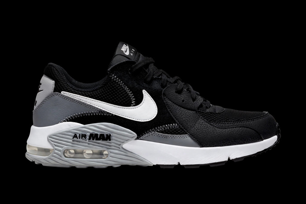 Nike Air Max Excee Black Cool Grey side profile