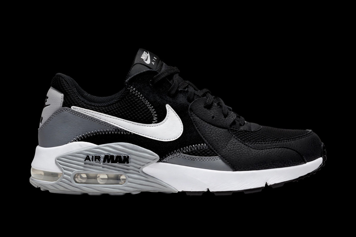 Nike Air Max Excee Black Cool Grey side profile