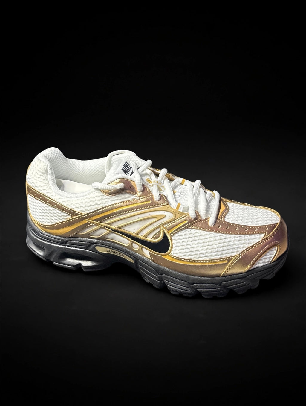Nike Air Max Moto 2K "White Metallic Gold" — Men's 10