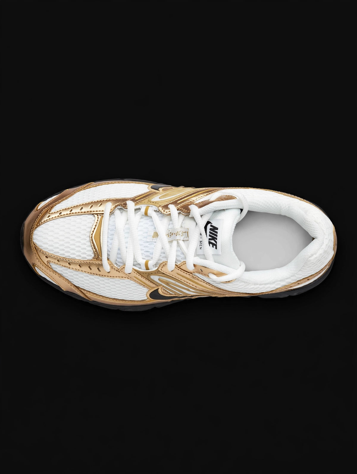 Nike Air Max Moto 2K "White Metallic Gold" — Men's 10