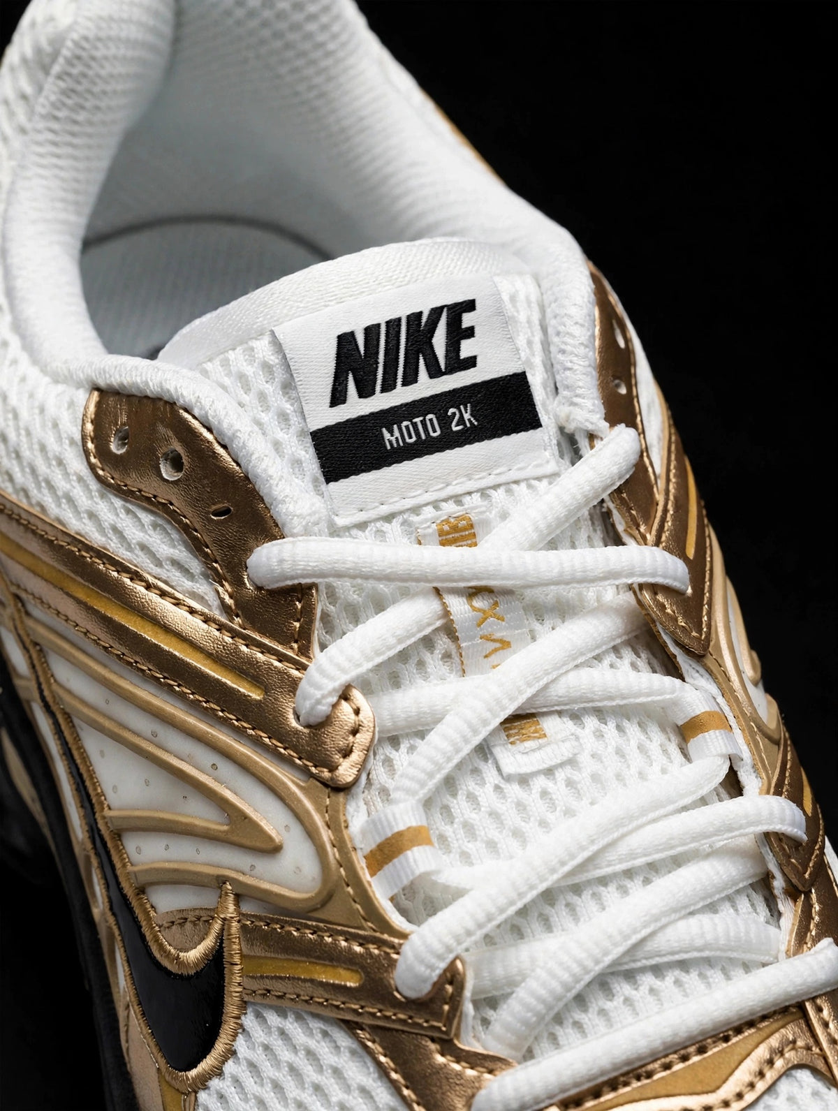 Nike Air Max Moto 2K "White Metallic Gold" — Men's 10