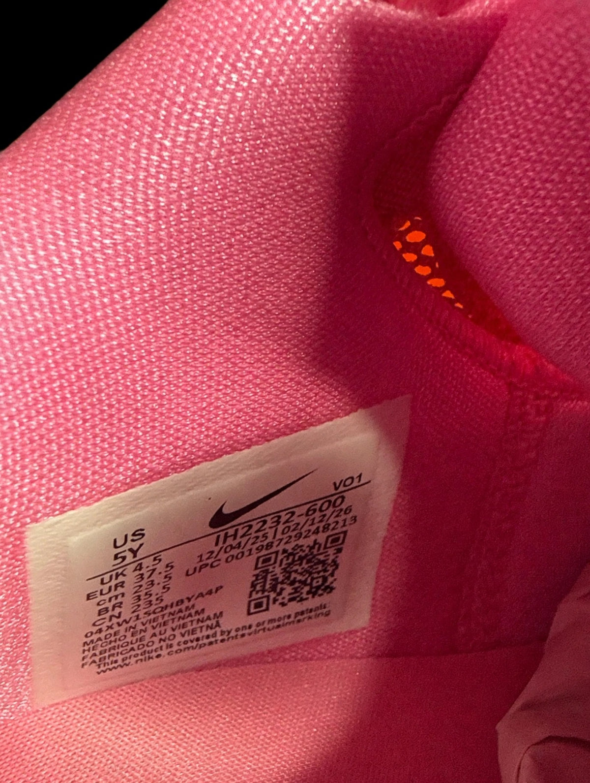 Nike A'Two "A'Pink Shoe" (IH2232-600) — Big Kids 5Y / Women's 6.5 - view 2