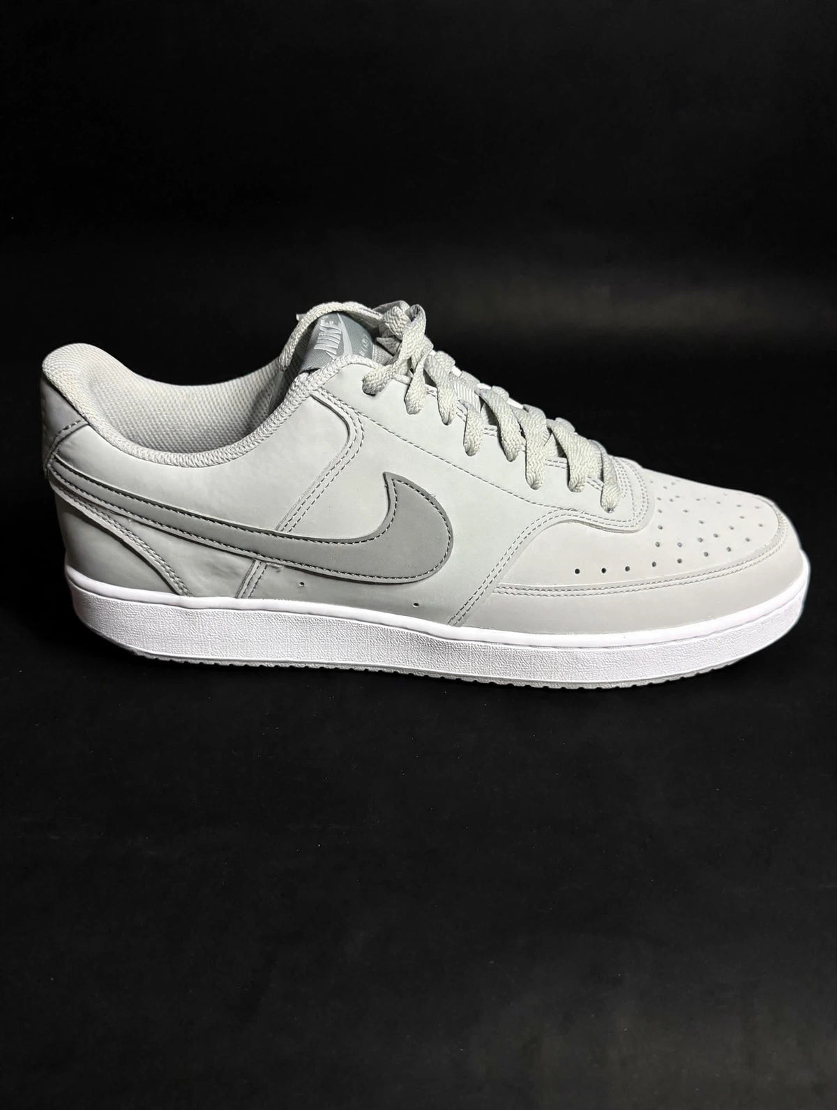 Nike Court Vision Low "Light Smoke Grey" — Men's 12
