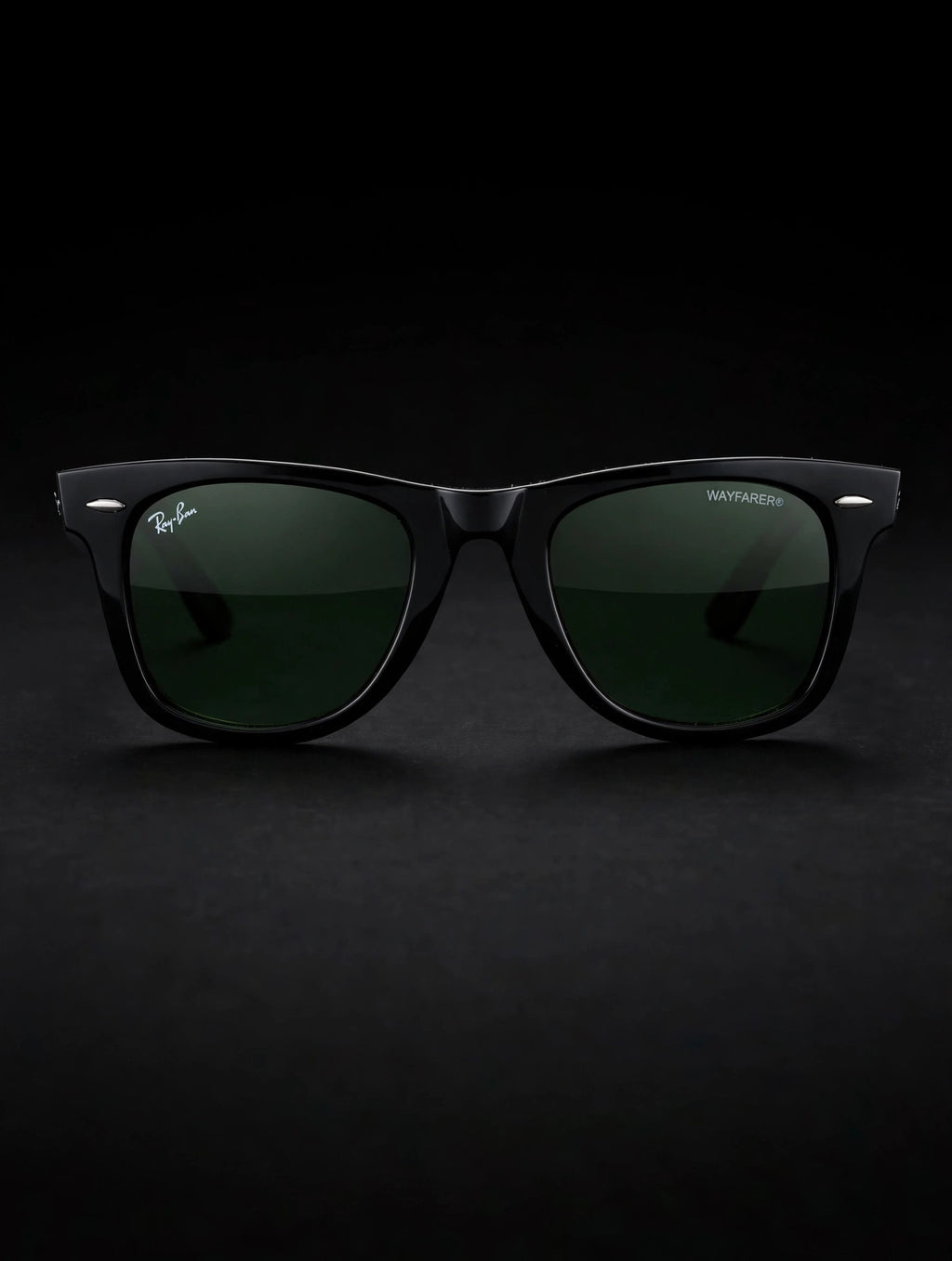 Ray-Ban Original Wayfarer Classic RB2140 — Black, G-15 Green — 50mm