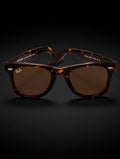 Ray-Ban Original Wayfarer Classic RB2140 — Tortoise, Brown Lens — 50mm
