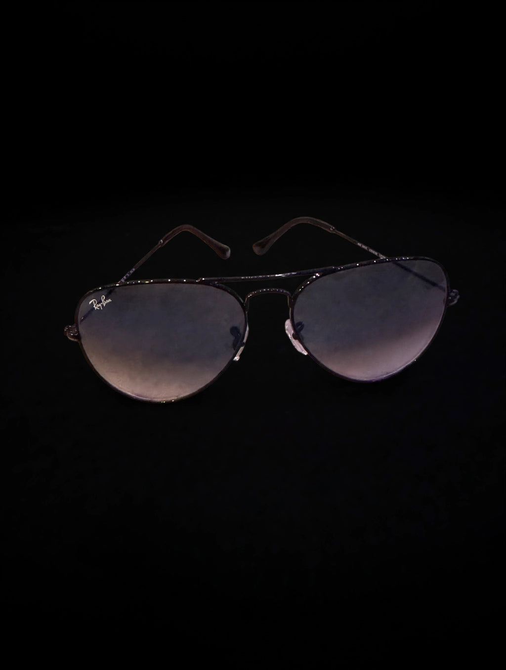 Ray-Ban Aviator Large Metal RB3025 — Black, Grey Gradient — 58mm