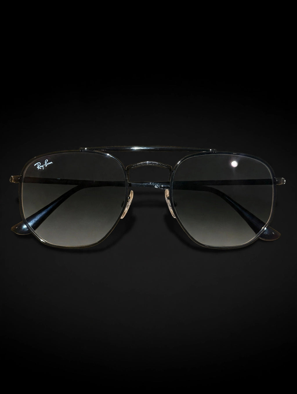 Ray-Ban The Marshal RB3648 — Black / Grey Gradient — 54mm