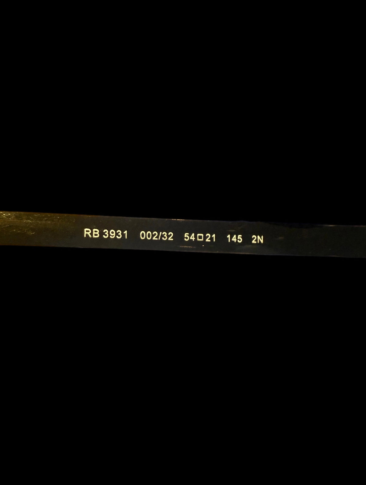 Ray-Ban RB3931 Oval (Ray-Ban x A$AP Rocky) — Black / Grey Gradient — 54mm