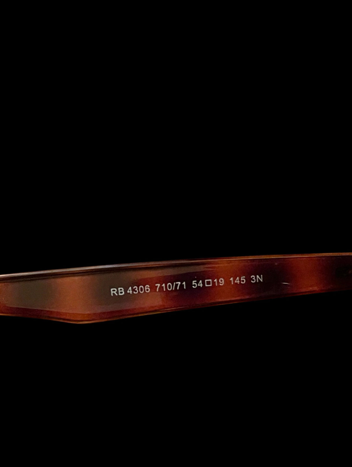 Ray-Ban RB4306 temple print