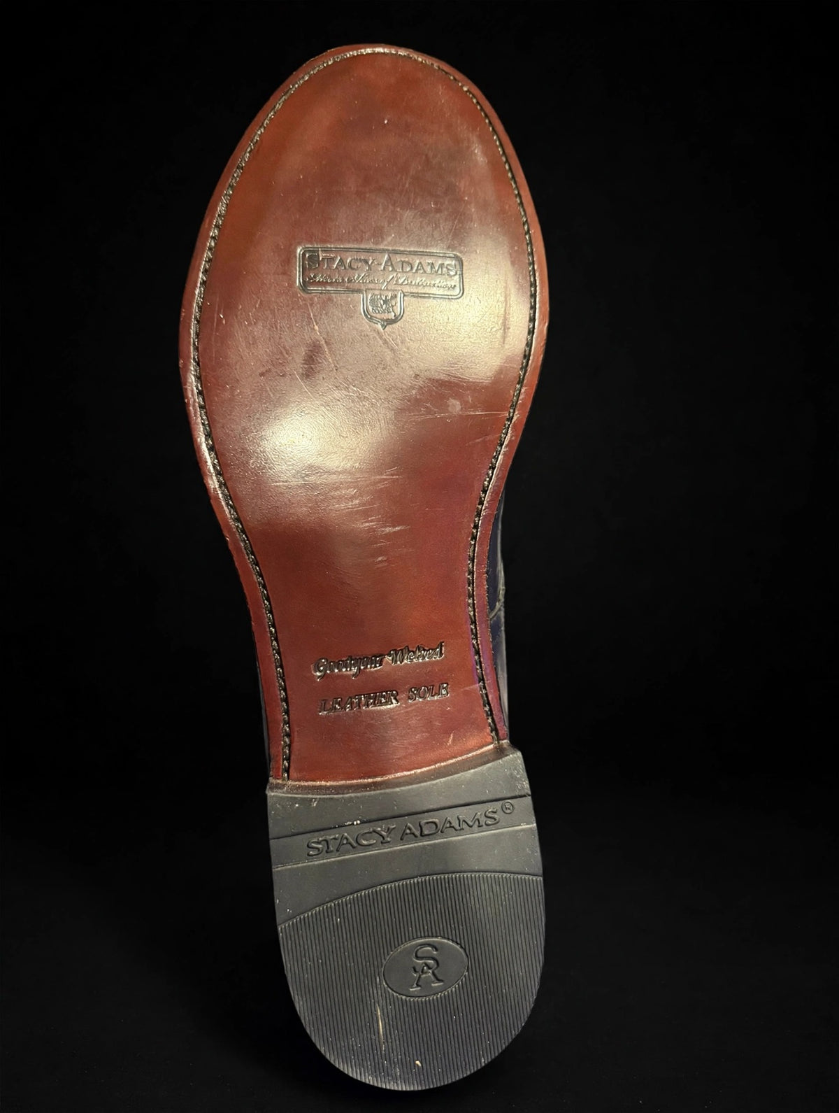 Stacy Adams Madison Cap Toe Boot — 00015 — Black — Men's 13 E Wide